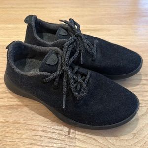 Allbirds black wool runners